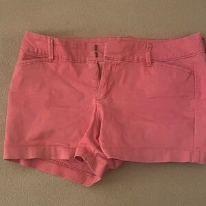 Old Navy Salmon Burnt Pink Women's Chino Shorts